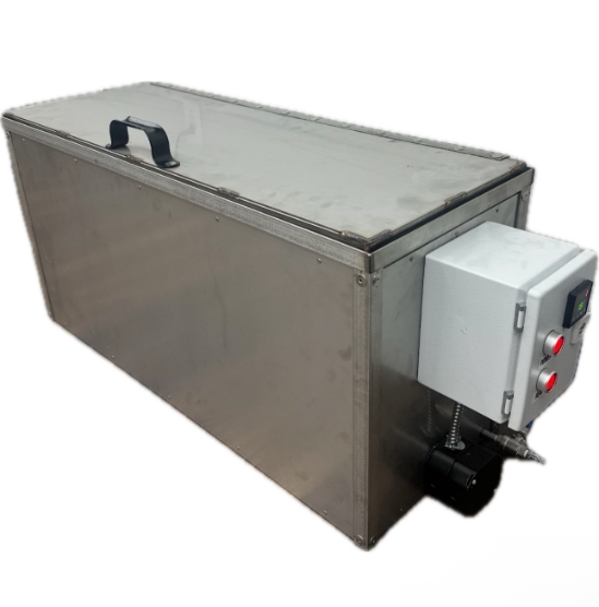   Heated Stainless Table Top Strip Tank 