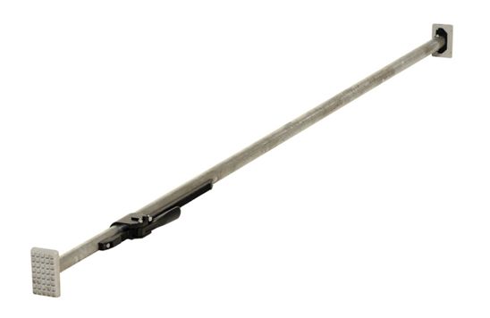 Heavy Duty Steel Round Tube Cargo Bar 89 In. to 104 In.