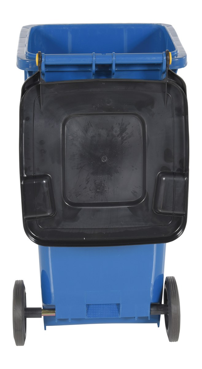 High Density Polyethylene 32 Gallon Trash Can Blue - TH-32-BLU