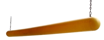 Low Density Polyethylene Clearance Bar with No Lettering 110 In. 