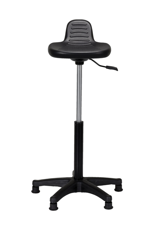 Metal/Plastic Adjustable Sit/Stand Chair 330 Lb. Capacity 