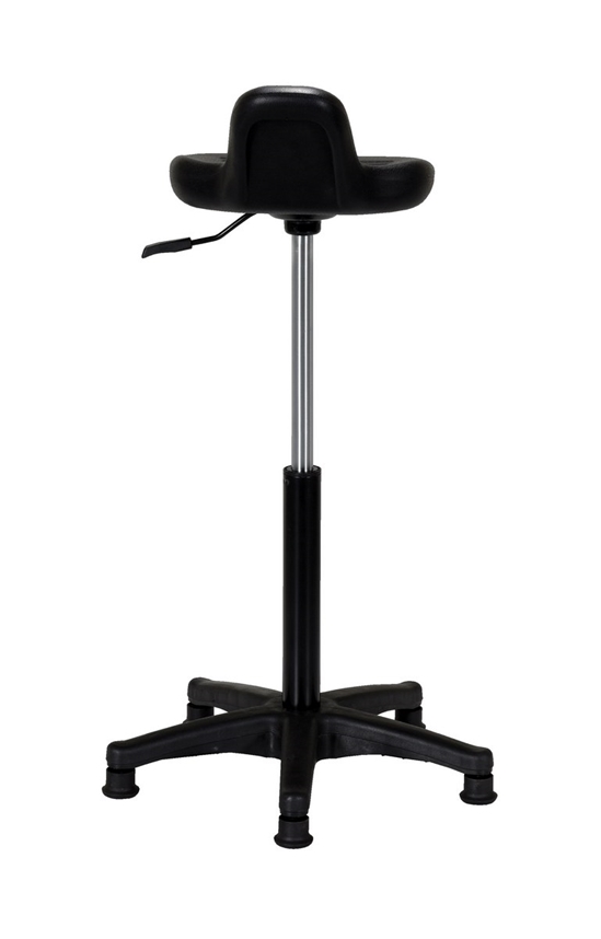 Metal/Plastic Adjustable Sit/Stand Chair 330 Lb. Capacity 