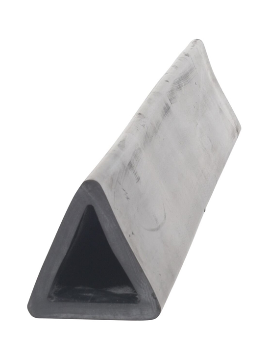 Molded Rubber Extruded Triangular Bumper 36 In. x 3-5/8 In. x 3-3/4 In.