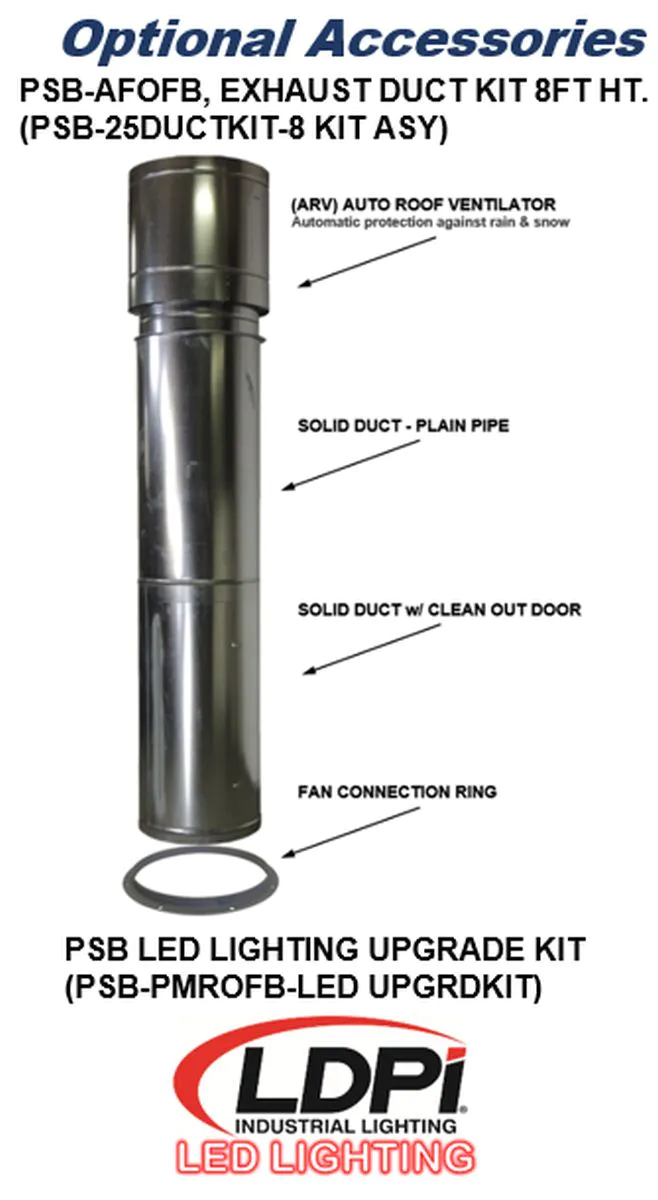  Open Front Paint Spray Booth - (1 Phase/ 3 Phase)