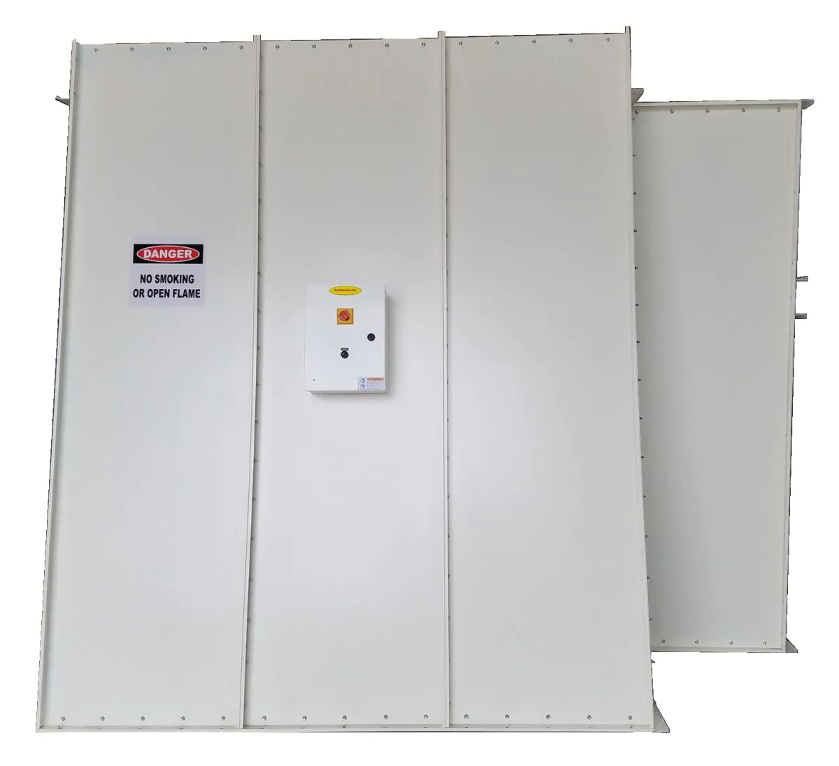  Open Front Paint Spray Booth - (1 Phase/ 3 Phase)
