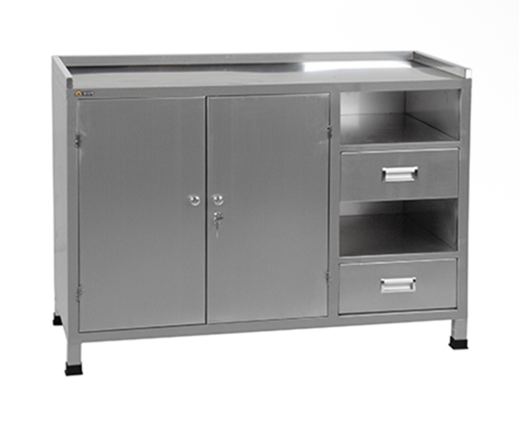 PAINT STORAGE MIXING CABINET & TABLE,  PSB-PSMCT