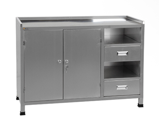 PAINT STORAGE MIXING CABINET & TABLE,  PSB-PSMCT