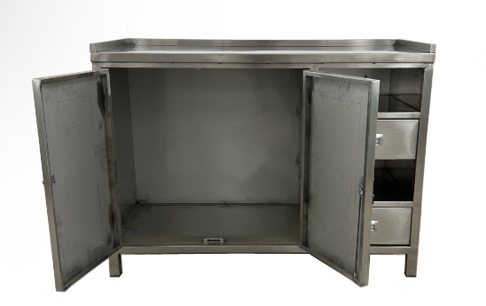 PAINT STORAGE MIXING CABINET & TABLE,  PSB-PSMCT