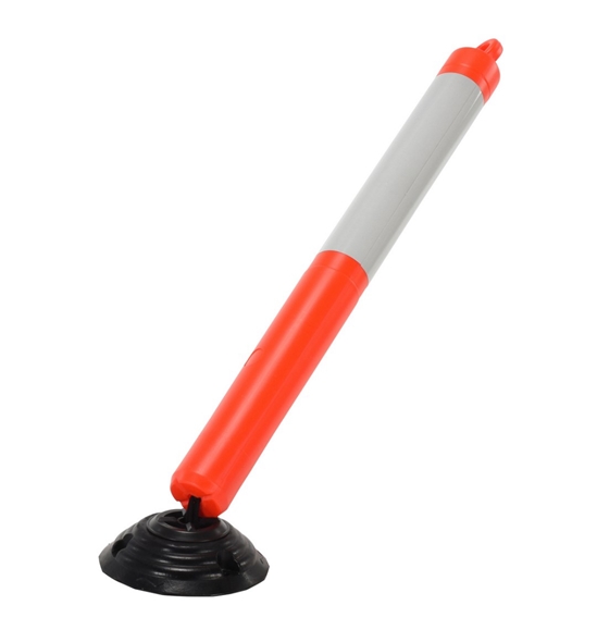 Plastic Bollard 10-1/4 In. x 10-1/4 In. x 46-1/2 In. Height