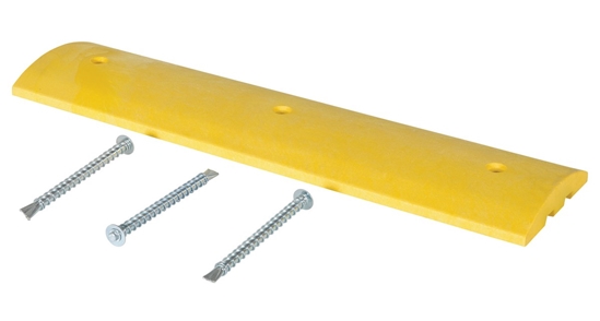 Plastic Heavy Duty Speed Bump Asphalt Hardware 48 In. x 12 In. x 2-1/4 In.