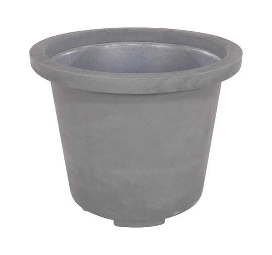 Plastic Industrial Planter 36-1/4 In. x 36-1/4 In. x 29-5/8 In. 65 Gallon 800 Lb. Capacity - OG-IP-65-GGY