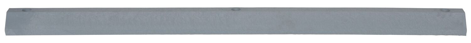 Recycled Plastic Car Stop 72 In. x 6 In. x 3-1/4 In. Gray