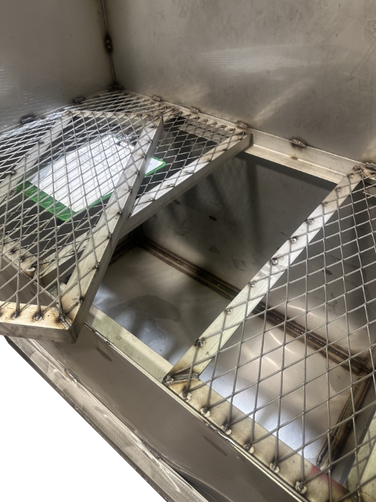 Rinse Tank With Splash Walls (Stainless Construction)