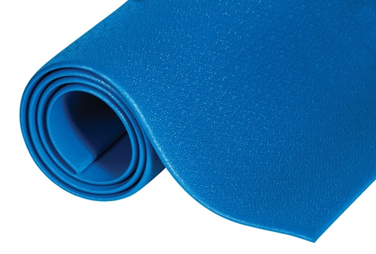 Rubber Comfort King Ergonomic Matting 36" x 60"  Blue