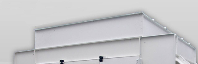  Side Downdraft Paint Spray Booth Canopy Plenum Kit - PSB-SDD26B-PLENUM-KIT-ASY 