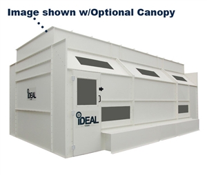  Side Downdraft Paint Spray Booth Canopy Plenum Kit - PSB-SDD26B-PLENUM-KIT-ASY 