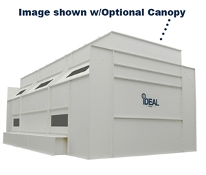  Side Downdraft Paint Spray Booth Canopy Plenum Kit - PSB-SDD26B-PLENUM-KIT-ASY 