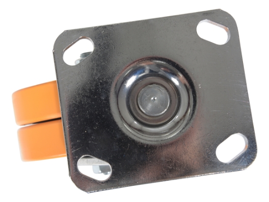 Sirius Polyurethane Dual Swivel Caster 4 In. Diameter x 2 In. Width 1000 Lb. Capacity