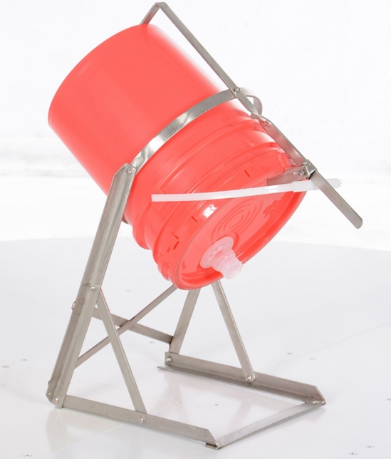 Stainless Steel Manual Pail Tipper 70 Lb. Capacity 