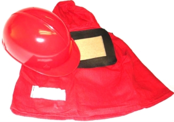 Standard Blasting Hood with Bump Cap – OSHA-Compliant Head Protection for Blast Operators Standard Hood with Bump Cap, Sandblasting ALC, Media Blaster