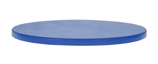 Steel 18 In. Carousel, 2K Capacity, Round Tread Top Plate 