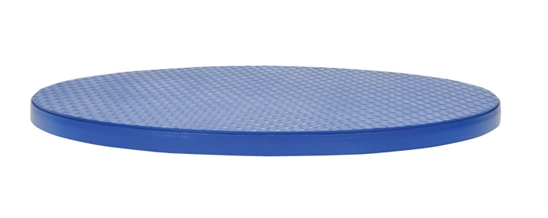 Steel 72 In. Carousel, 4K Capacity, Round Tread Top Plate 