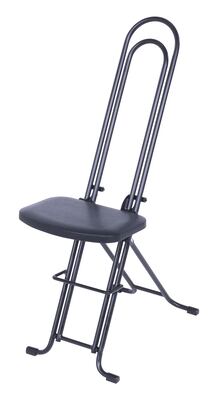 Steel Adjustable Height Ergonomic Worker Chairs 18 In. to 31.9 In. 220 Lb. Capacity