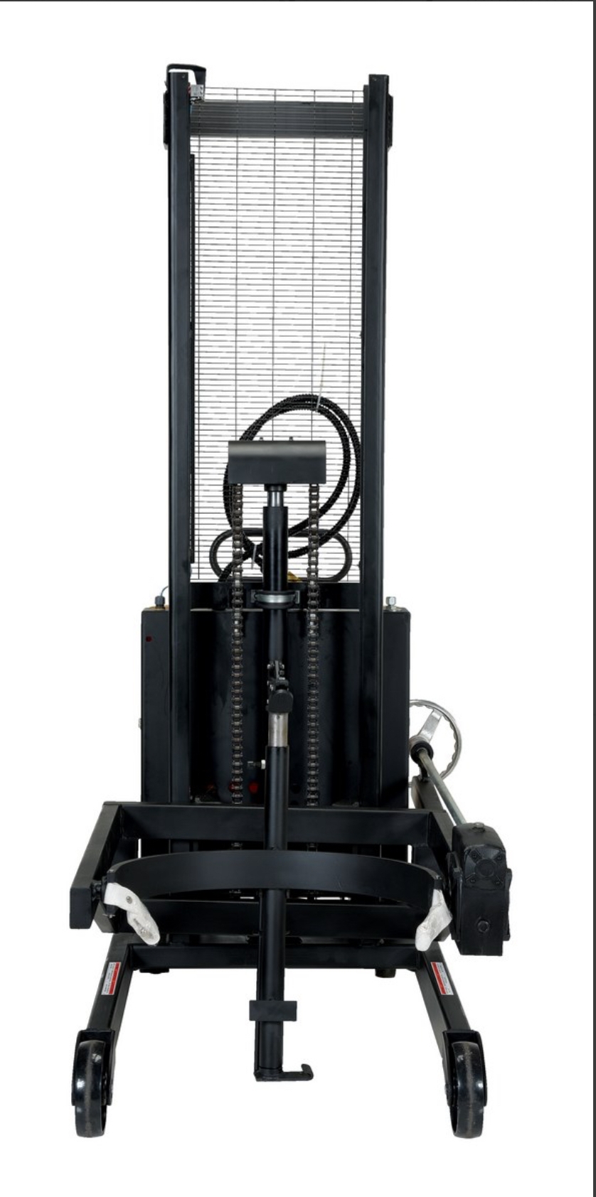 Steel Air Powered Drum Lifter/Rotator/Transporter 57 In. x 31 In. x 85 In. 550 Lb. Capacity