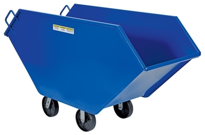 Steel Chip and Waste Trucks 17.5 Cubic Feet 1500 Lb. Capacity