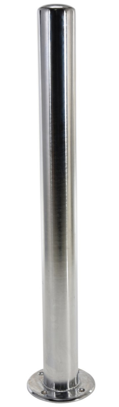 Steel Chrome Plated Safety Bollard 42-1/8 In. x 4 In.