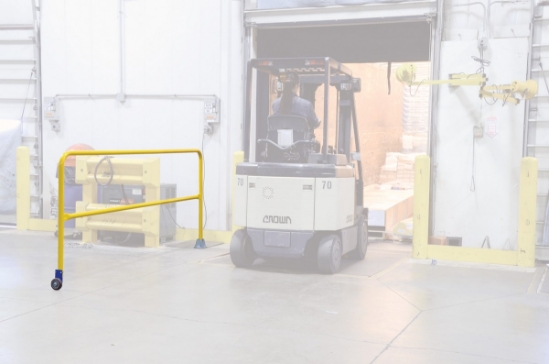 Steel Dock Safety Swing Gate 11 Ft. Length