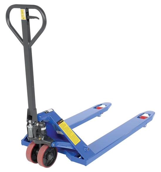 Steel Economy Hand Pallet Truck 64 In. x 27 In. x 48 In. 4000 Lb. Capacity