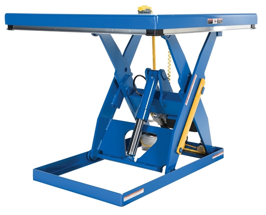 Steel Electric Hydraulic Lift Table 48 In. x 48 In. 2000 Lb. Capacity