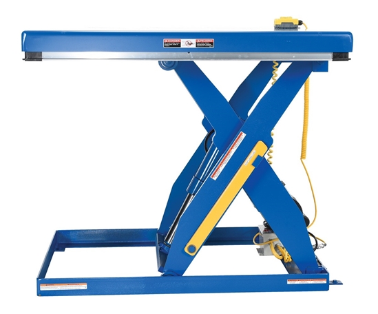 Steel Electric Hydraulic Lift Table 48 In. x 48 In. 2000 Lb. Capacity