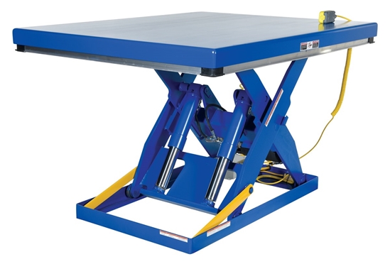 Steel Electric Hydraulic Lift Table 48 In. x 60 In. 4000 Lb. Capacity