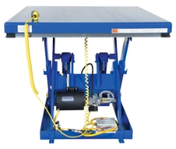 Steel Electric Hydraulic Lift Table 48 In. x 60 In. 4000 Lb. Capacity