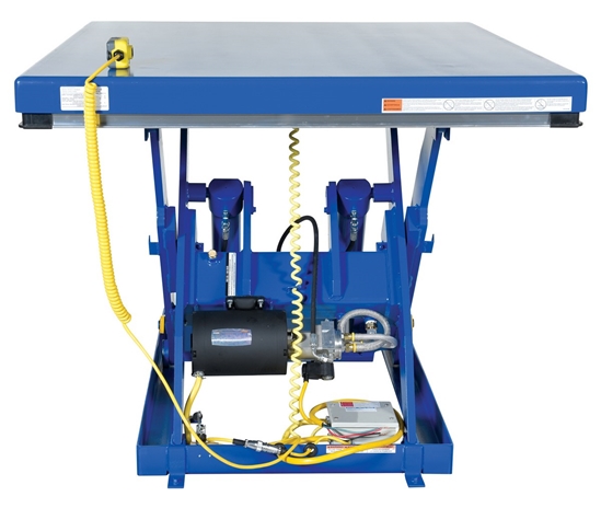 Steel Electric Hydraulic Lift Table 48 In. x 60 In. 4000 Lb. Capacity