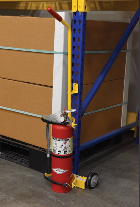 Steel Fire Extinguisher Carrier 100 Lb. Capacity 