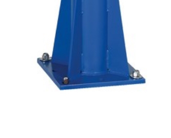 Steel Floor Mounted Jib 80 In. I-Beam 600 Lb. Capacity 