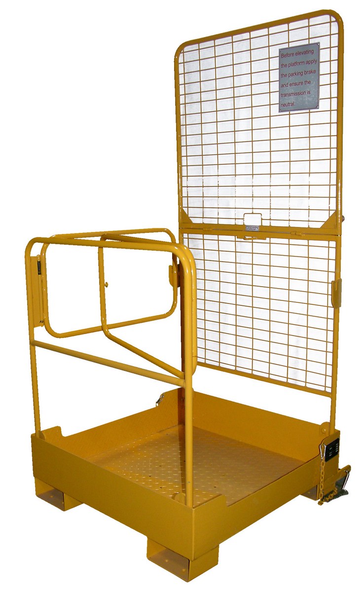 Steel Fold Down Steel Work Platform With 84 In. Expanded Back 37 In. x 37 In. 600 Lb. Capacity