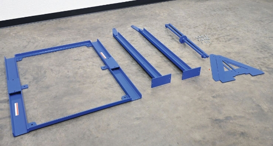 Steel Fork Extension Storage Rack 45-3/4 In. x 40 In. x 54-3/16 In. 400 Lb. Capacity