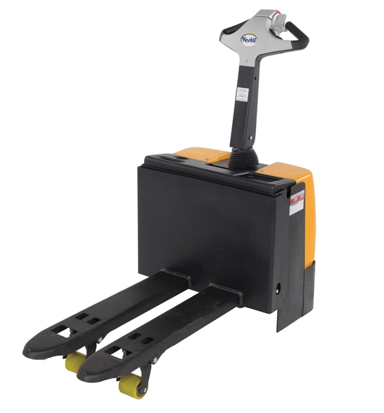 Steel Fully Powered Electric Pallet Truck 20 In. x 47 In. 2,600 Lb. Capacity