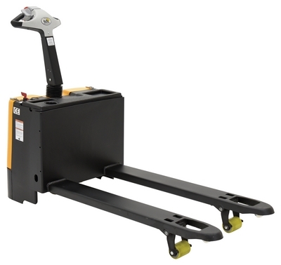 Steel Fully Powered Electric Pallet Truck 25 In. x 48 In. 3,300 Lb. Capacity 