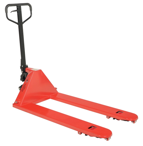 Steel Heavy Duty Side Winder Pallet Truck 3,000 Lb. Capacity