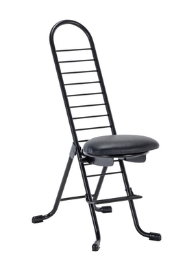 Steel Height Ergonomic Worker Chairs 14.25 In. to 35.5 In. 220 Lb. Capacity