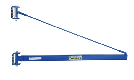 Steel High Clearance Tie Rod Jib 79-3/4 In. I-Beam 1000 Lb. Capacity