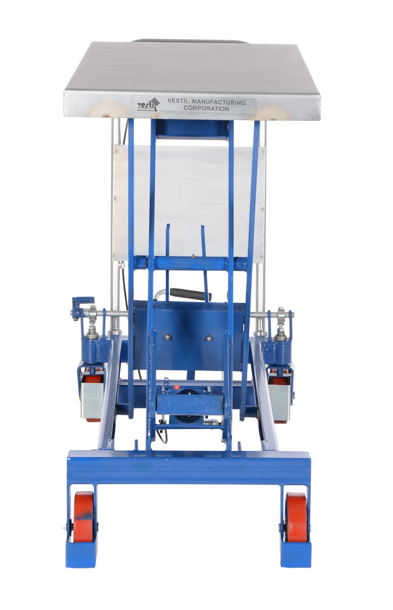 Steel Hydraulic Elevating Cart 39-1/2 In. x 20 In. 1750 Lb. Capacity