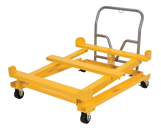 Steel Intermediate Bulk Container Tilting Cart 53-3/8 In. x 35-13/16 In. 4400 Lb. Capacity