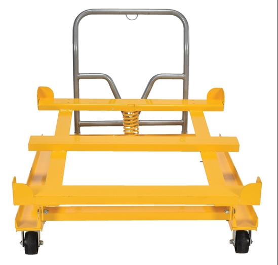 Steel Intermediate Bulk Container Tilting Cart 53-3/8 In. x 35-13/16 In. 4400 Lb. Capacity