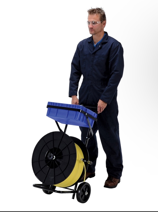 Steel Lightweight Strapping Cart 20 In. x 18-1/2 In. x 38 In.